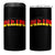 Nein Germany 4 in 1 Can Cooler Tumbler No Saying Funny German Flag Oktoberfest - Wonder Print Shop