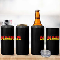 Nein Germany 4 in 1 Can Cooler Tumbler No Saying Funny German Flag Oktoberfest - Wonder Print Shop