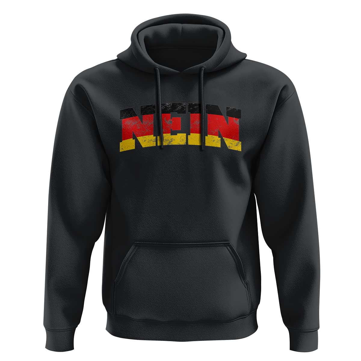 Nein Germany Hoodie No Saying Funny German Flag Oktoberfest - Wonder Print Shop