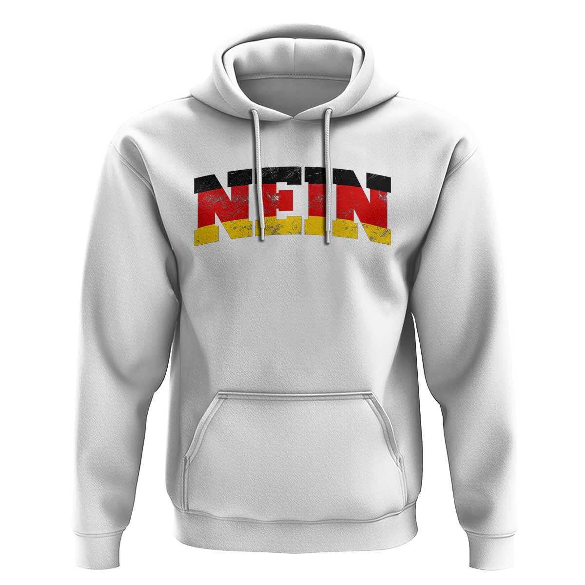 Nein Germany Hoodie No Saying Funny German Flag Oktoberfest - Wonder Print Shop