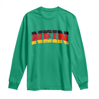 Nein Germany Long Sleeve Shirt No Saying Funny German Flag Oktoberfest - Wonder Print Shop