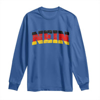 Nein Germany Long Sleeve Shirt No Saying Funny German Flag Oktoberfest - Wonder Print Shop