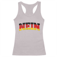 Nein Germany Racerback Tank Top No Saying Funny German Flag Oktoberfest - Wonder Print Shop