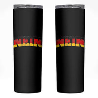 Nein Germany Skinny Tumbler No Saying Funny German Flag Oktoberfest - Wonder Print Shop