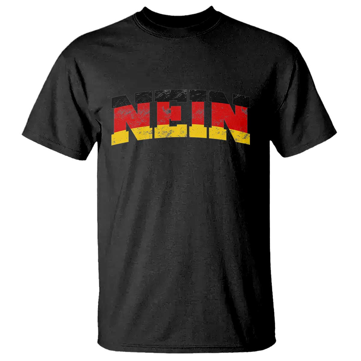 Nein Germany T Shirt No Saying Funny German Flag Oktoberfest - Wonder Print Shop