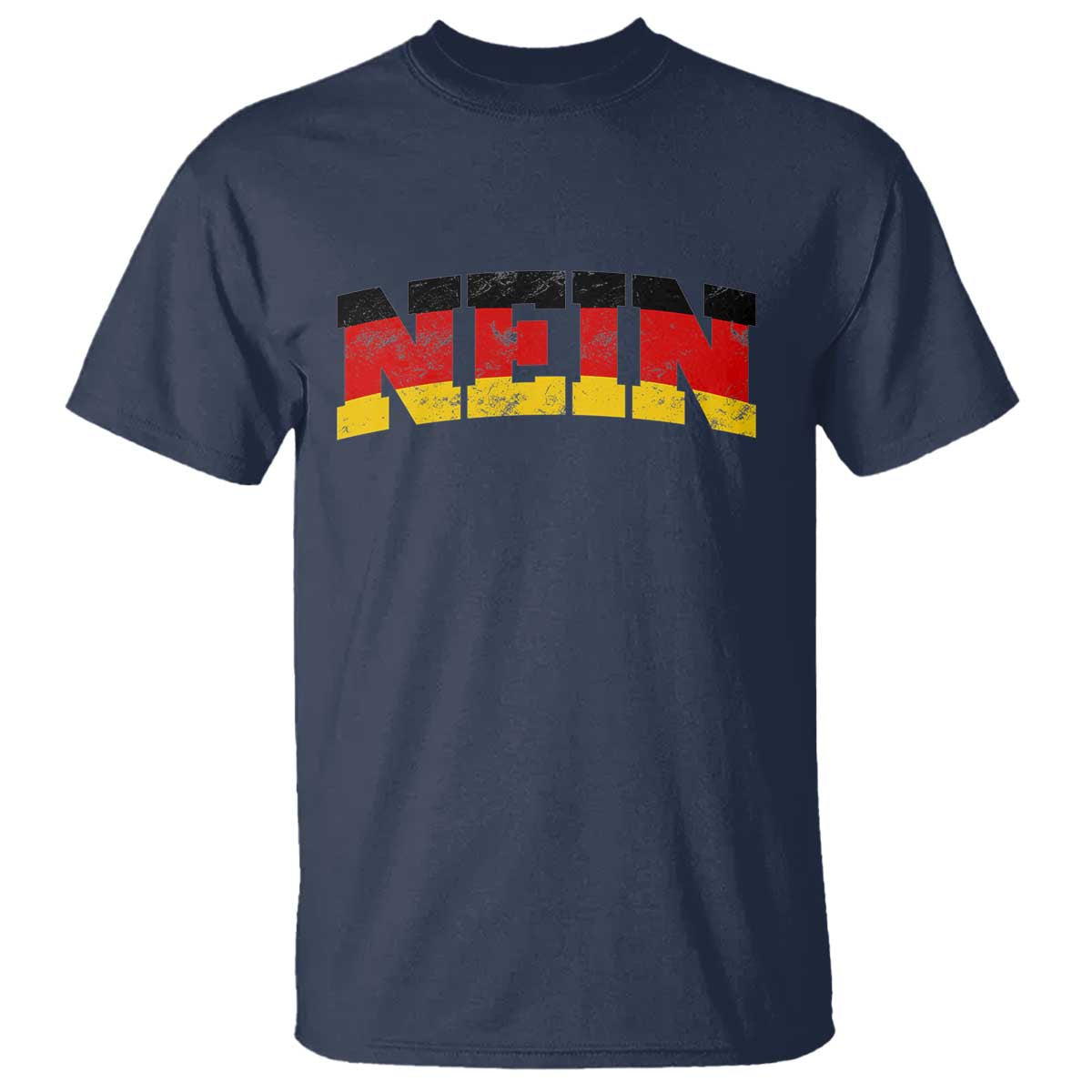 Nein Germany T Shirt No Saying Funny German Flag Oktoberfest - Wonder Print Shop