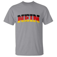 Nein Germany T Shirt No Saying Funny German Flag Oktoberfest - Wonder Print Shop