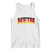 Nein Germany Tank Top No Saying Funny German Flag Oktoberfest - Wonder Print Shop