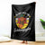 Funny Oktoberfest Throw Blanket Just Here for Schitzengiggles German Flag - Wonder Print Shop