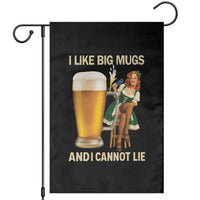 Oktoberfest Beer Garden Flag Funny I Like Big Mugs Pin Up Girl Dirndl - Wonder Print Shop