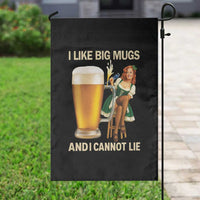 Oktoberfest Beer Garden Flag Funny I Like Big Mugs Pin Up Girl Dirndl - Wonder Print Shop