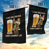 Oktoberfest Beer Garden Flag Funny I Like Big Mugs Pin Up Girl Dirndl - Wonder Print Shop