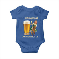 Oktoberfest Beer Baby Onesie Funny I Like Big Mugs Pin Up Girl Dirndl - Wonder Print Shop