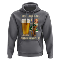 Oktoberfest Beer Hoodie Funny I Like Big Mugs Pin Up Girl Dirndl - Wonder Print Shop