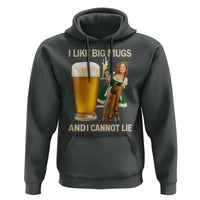Oktoberfest Beer Hoodie Funny I Like Big Mugs Pin Up Girl Dirndl - Wonder Print Shop