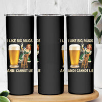 Oktoberfest Beer Skinny Tumbler Funny I Like Big Mugs Pin Up Girl Dirndl - Wonder Print Shop