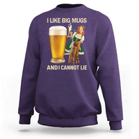 Oktoberfest Beer Sweatshirt Funny I Like Big Mugs Pin Up Girl Dirndl - Wonder Print Shop