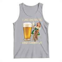 Oktoberfest Beer Tank Top Funny I Like Big Mugs Pin Up Girl Dirndl - Wonder Print Shop