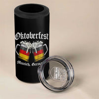 Vintage Oktoberfest Munich 4 in 1 Can Cooler Tumbler Prost Beer Germany Flag Drinking - Wonder Print Shop