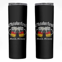 Vintage Oktoberfest Munich Skinny Tumbler Prost Beer Germany Flag Drinking - Wonder Print Shop