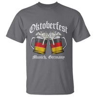 Vintage Oktoberfest Munich T Shirt Prost Beer Germany Flag Drinking - Wonder Print Shop