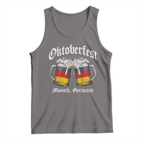 Vintage Oktoberfest Munich Tank Top Prost Beer Germany Flag Drinking - Wonder Print Shop