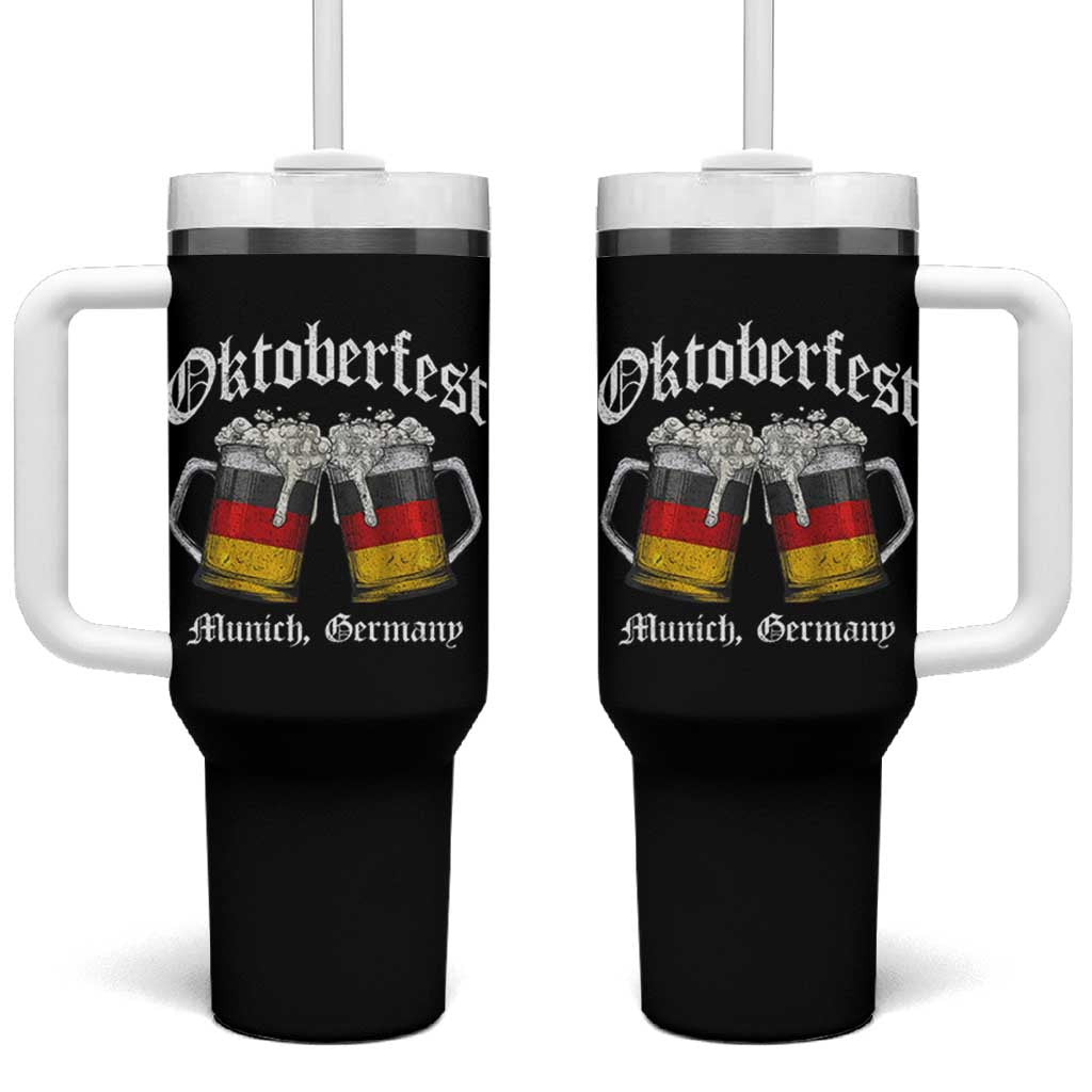 Vintage Oktoberfest Munich Tumbler With Handle Prost Beer Germany Flag Drinking - Wonder Print Shop