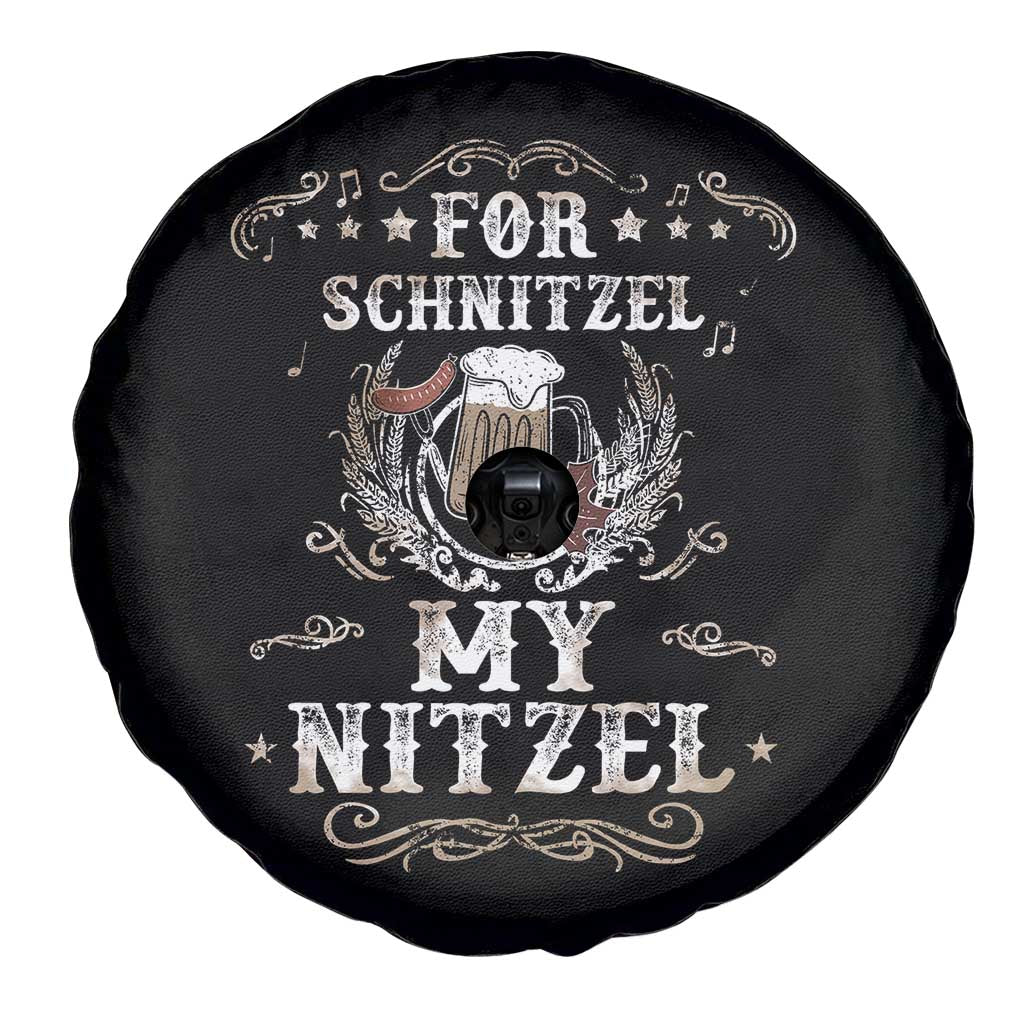 Funny Oktoberfest Spare Tire Cover For Schnitzel My Nitzel Octoberfest German Beer Wurst - Wonder Print Shop