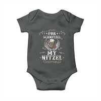 Funny Oktoberfest Baby Onesie For Schnitzel My Nitzel Octoberfest German Beer Wurst - Wonder Print Shop