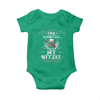 Funny Oktoberfest Baby Onesie For Schnitzel My Nitzel Octoberfest German Beer Wurst - Wonder Print Shop