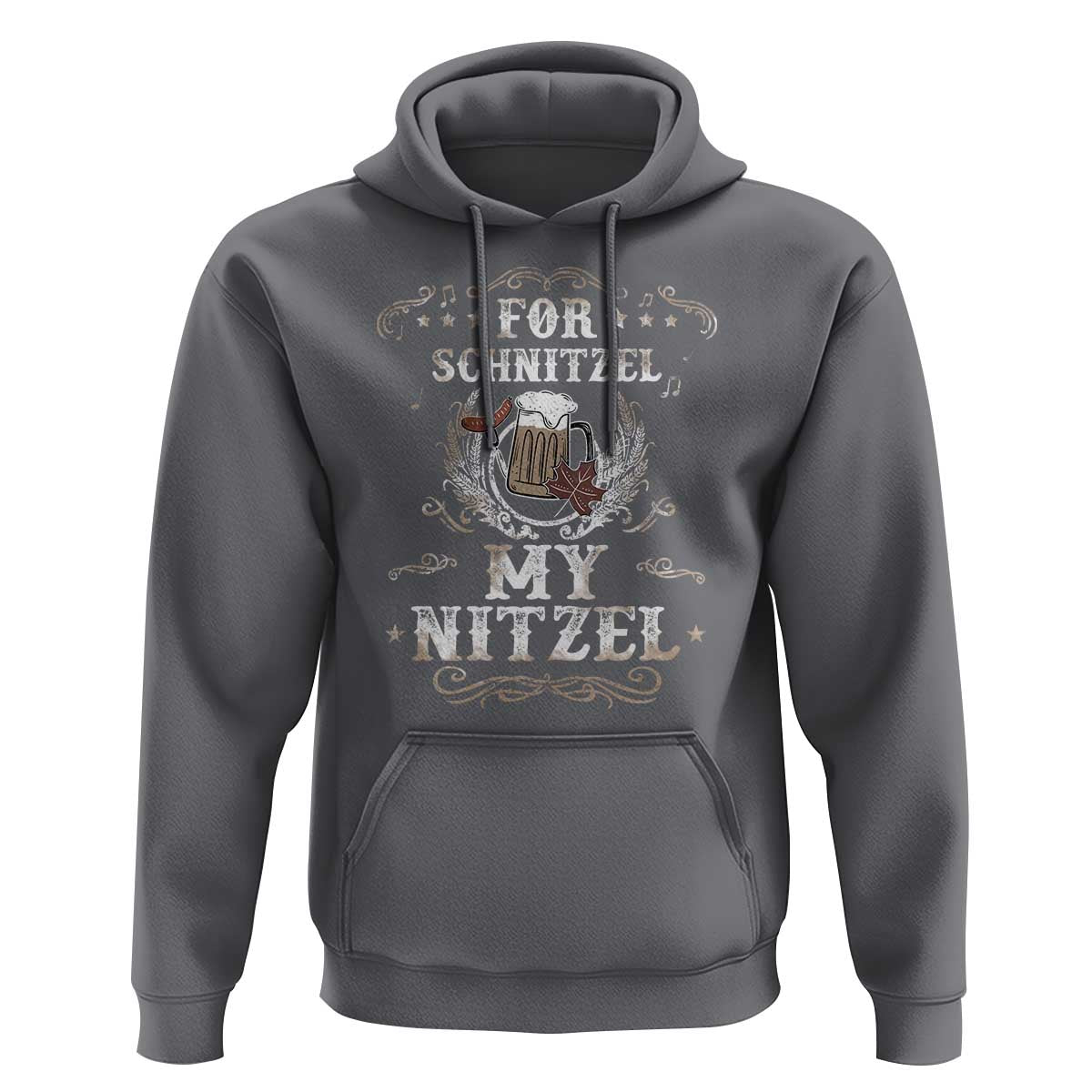 Funny Oktoberfest Hoodie For Schnitzel My Nitzel Octoberfest German Beer Wurst - Wonder Print Shop