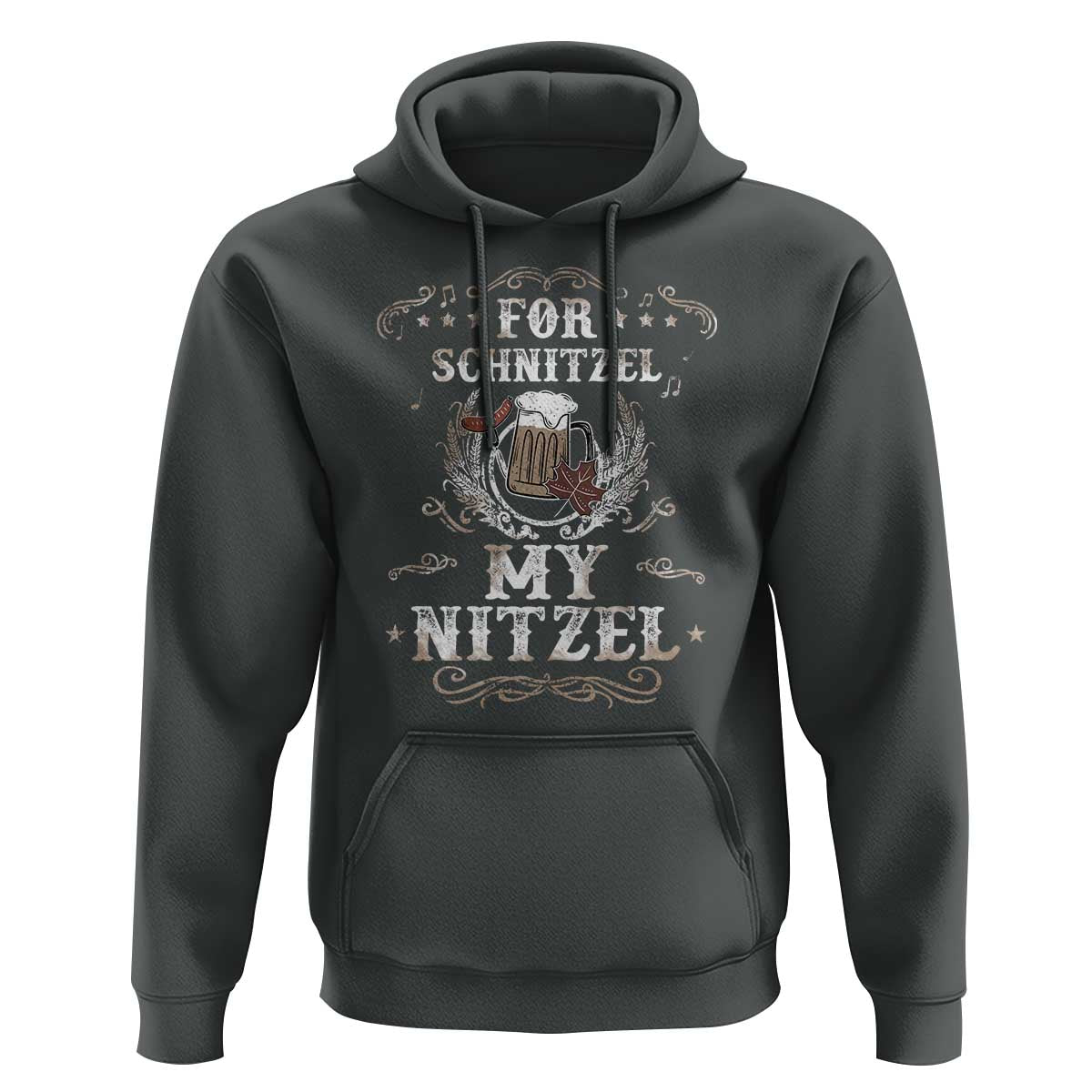 Funny Oktoberfest Hoodie For Schnitzel My Nitzel Octoberfest German Beer Wurst - Wonder Print Shop