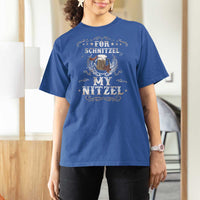 Funny Oktoberfest T Shirt For Women For Schnitzel My Nitzel Octoberfest German Beer Wurst - Wonder Print Shop