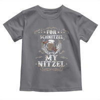 Funny Oktoberfest Toddler T Shirt For Schnitzel My Nitzel Octoberfest German Beer Wurst - Wonder Print Shop