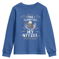 Funny Oktoberfest Youth Sweatshirt For Schnitzel My Nitzel Octoberfest German Beer Wurst - Wonder Print Shop
