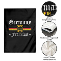 Germany Frankfurt Garden Flag Retro Vintage German Flag Tourist Souvenir Gift - Wonder Print Shop