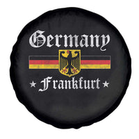 Germany Frankfurt Spare Tire Cover Retro Vintage German Flag Tourist Souvenir Gift - Wonder Print Shop