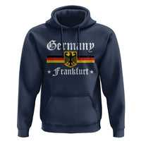 Germany Frankfurt Hoodie Retro Vintage German Flag Tourist Souvenir Gift - Wonder Print Shop