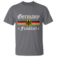 Germany Frankfurt T Shirt Retro Vintage German Flag Tourist Souvenir Gift - Wonder Print Shop