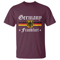 Germany Frankfurt T Shirt Retro Vintage German Flag Tourist Souvenir Gift - Wonder Print Shop