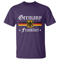 Germany Frankfurt T Shirt Retro Vintage German Flag Tourist Souvenir Gift - Wonder Print Shop