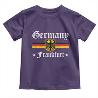 Germany Frankfurt Toddler T Shirt Retro Vintage German Flag Tourist Souvenir Gift - Wonder Print Shop