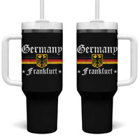 Germany Frankfurt Tumbler With Handle Retro Vintage German Flag Tourist Souvenir Gift - Wonder Print Shop