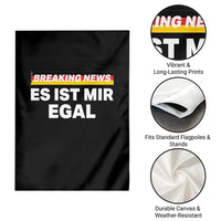 Funny German Saying Garden Flag Sarcastic Humor Meme Es Ist Mir Egal Germany Flag - Wonder Print Shop