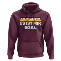 Funny German Saying Hoodie Sarcastic Humor Meme Es Ist Mir Egal Germany Flag - Wonder Print Shop