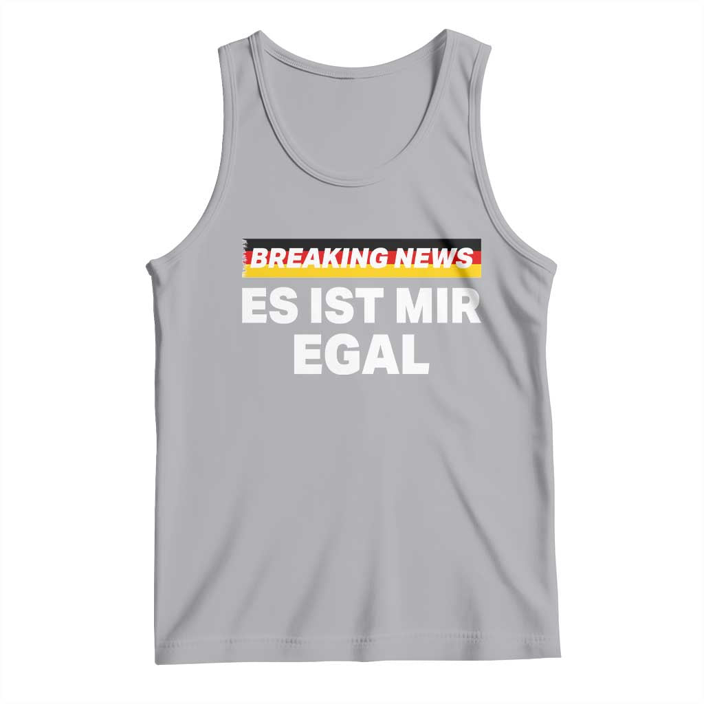 Funny German Saying Tank Top Sarcastic Humor Meme Es Ist Mir Egal Germany Flag - Wonder Print Shop
