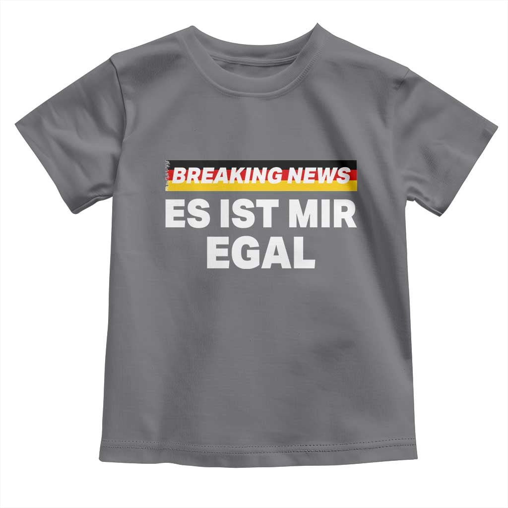 Funny German Saying Toddler T Shirt Sarcastic Humor Meme Es Ist Mir Egal Germany Flag - Wonder Print Shop