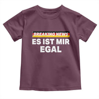 Funny German Saying Toddler T Shirt Sarcastic Humor Meme Es Ist Mir Egal Germany Flag - Wonder Print Shop