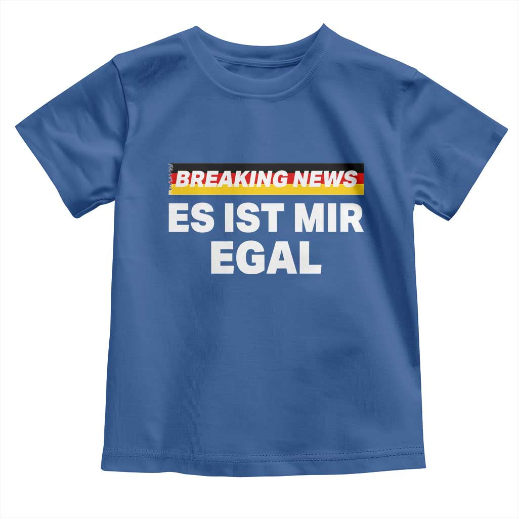 Funny German Saying Toddler T Shirt Sarcastic Humor Meme Es Ist Mir Egal Germany Flag - Wonder Print Shop