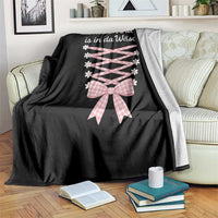 Oktoberfest Dirndl Costume Throw Blanket Funny German Bavarian Octoberfest Festival - Wonder Print Shop